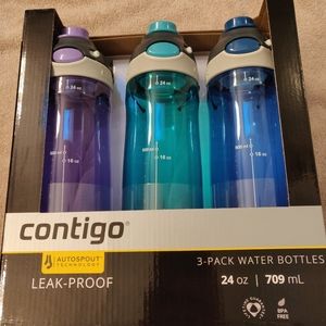 Contigo 3-Pack Leak Proof Bottles